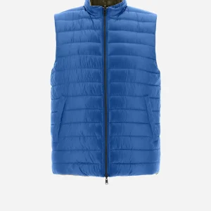 Gilet In Nylon Ultralight Reversibile Bicolore>Herno Clearance