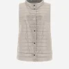 Gilet In Nylon Ultralight Reversibile Bicolore>Herno Outlet