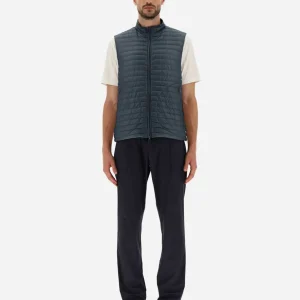 Gilet In Nylon Ultralight Reversibile Bicolore>Herno Discount