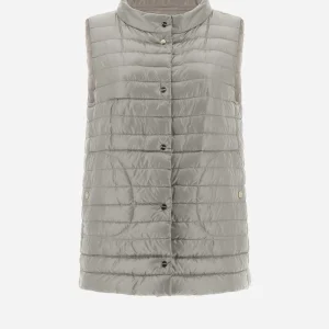 Gilet In Nylon Ultralight Reversibile Bicolore>Herno Outlet