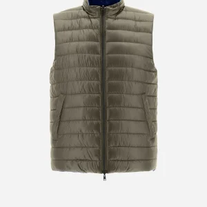 Gilet In Nylon Ultralight Reversibile Bicolore>Herno Clearance