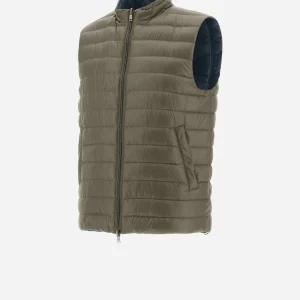 Gilet In Nylon Ultralight Reversibile Bicolore>Herno Discount