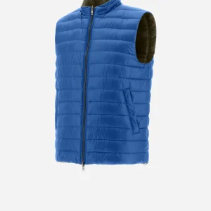 Gilet In Nylon Ultralight Reversibile Bicolore>Herno Clearance