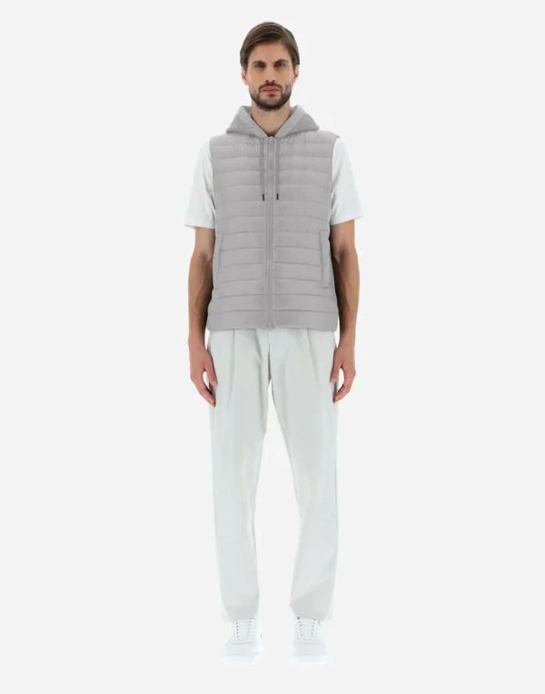 Gilet In Nylon Ultralight E Felpa>Herno Best Sale