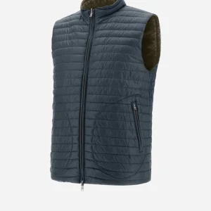 Gilet In Nylon Ultralight Reversibile Bicolore>Herno Discount