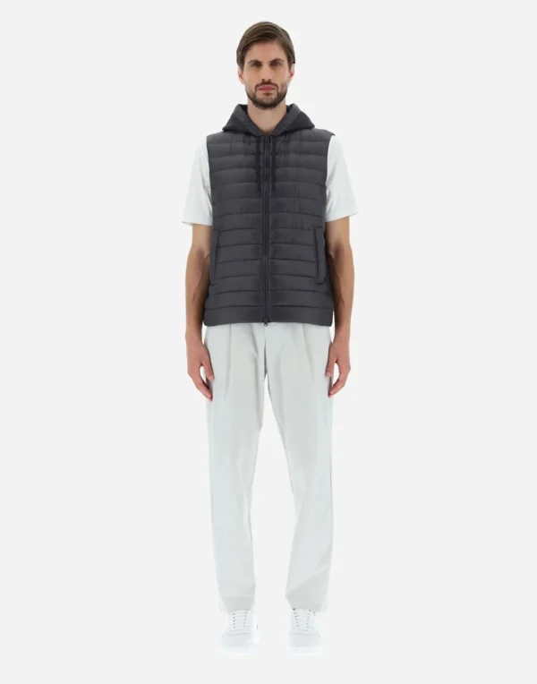 Gilet In Nylon Ultralight E Felpa>Herno Best Sale