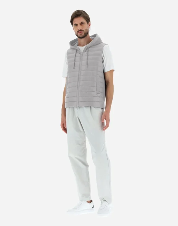 Gilet In Nylon Ultralight E Felpa>Herno Best Sale