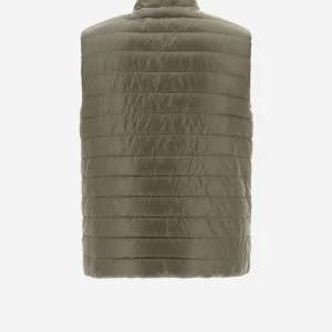 Gilet In Nylon Ultralight Reversibile Bicolore>Herno Discount