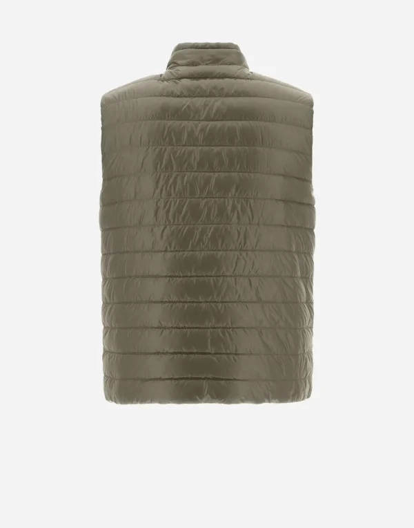 Gilet In Nylon Ultralight Reversibile Bicolore>Herno Discount