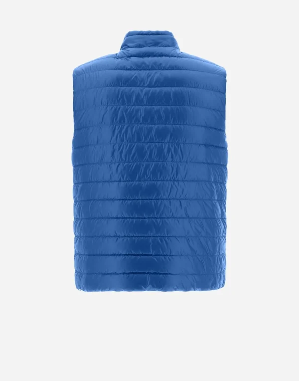 Gilet In Nylon Ultralight Reversibile Bicolore>Herno Clearance