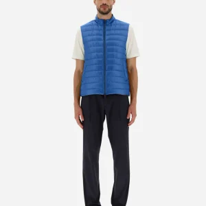 Gilet In Nylon Ultralight Reversibile Bicolore>Herno Clearance