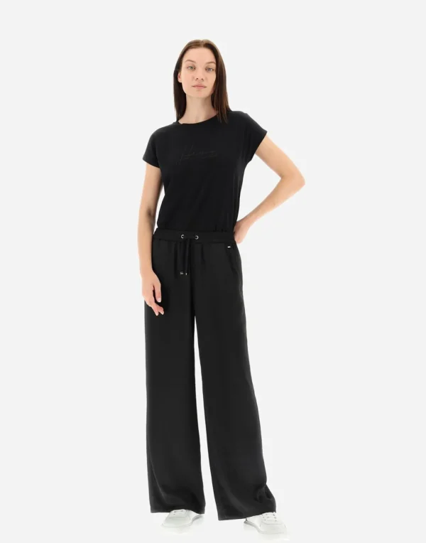 Pantaloni In Casual Satin>Herno Cheap