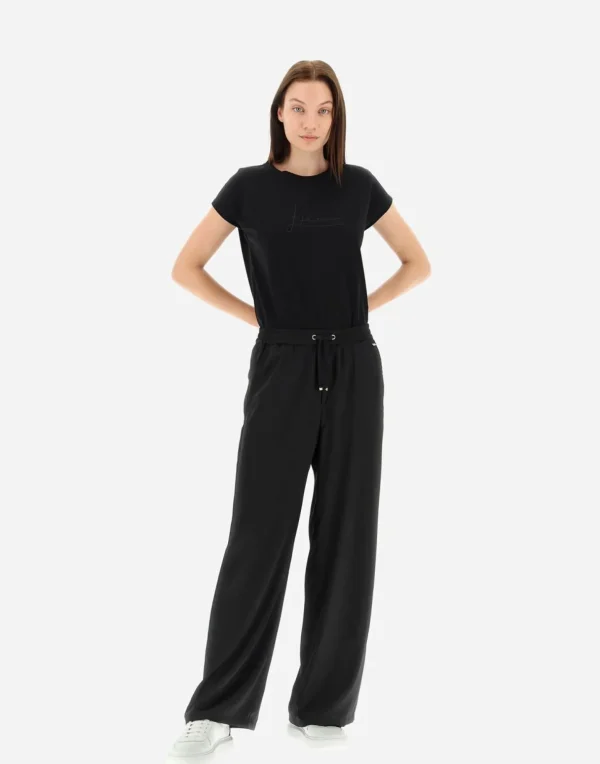 Pantaloni In Casual Satin>Herno Cheap