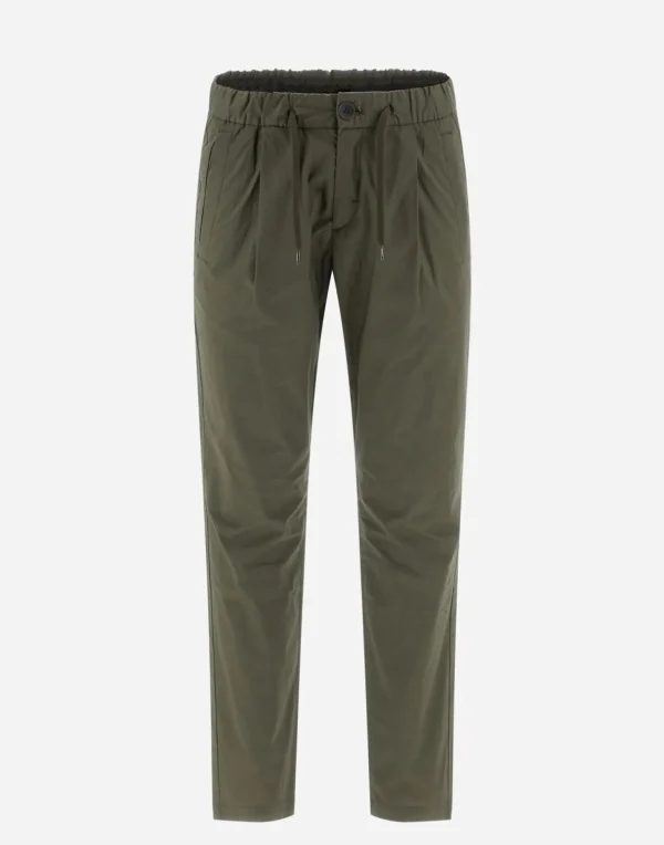 Pantaloni In Light Cotton Stretch>Herno Cheap