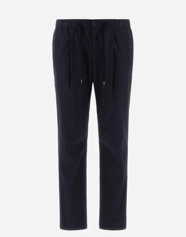 Pantaloni In Light Cotton Stretch>Herno Cheap