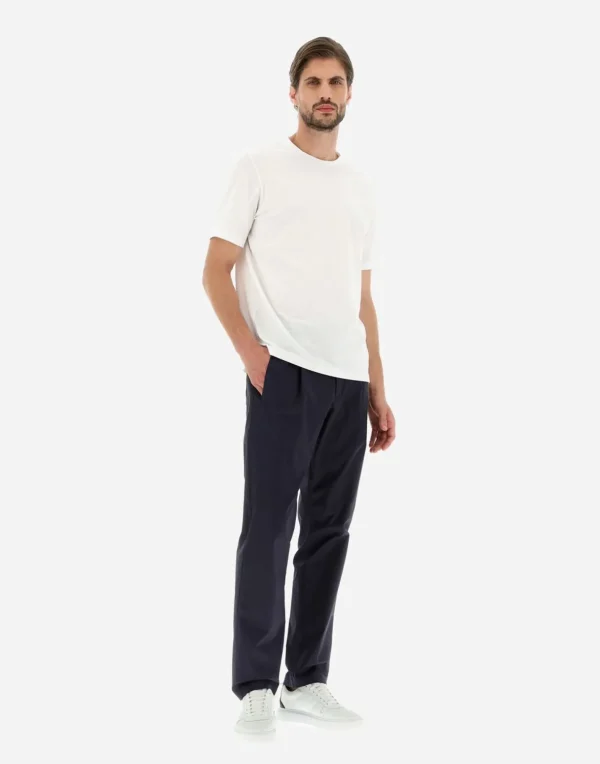 Pantaloni In Light Cotton Stretch>Herno Cheap