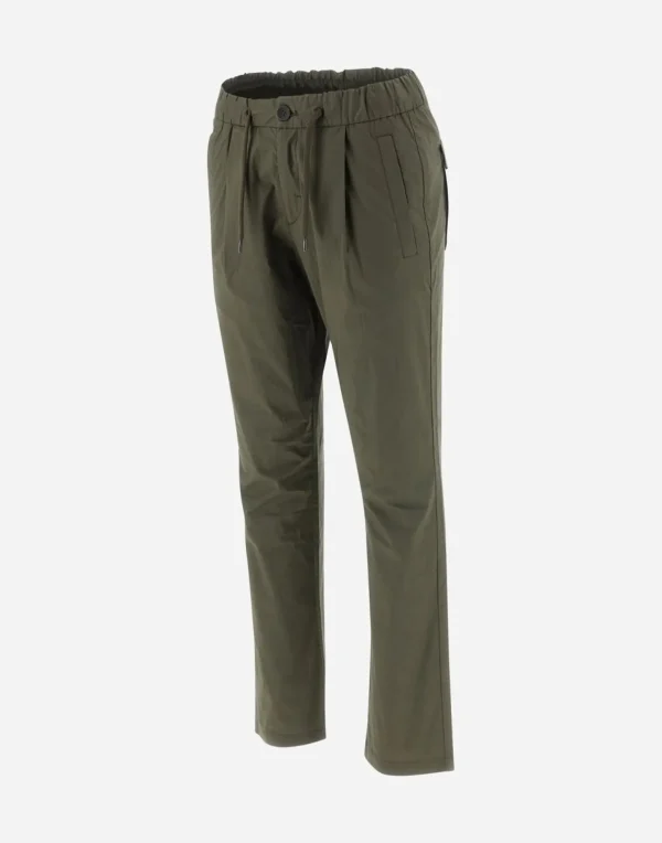 Pantaloni In Light Cotton Stretch>Herno Cheap