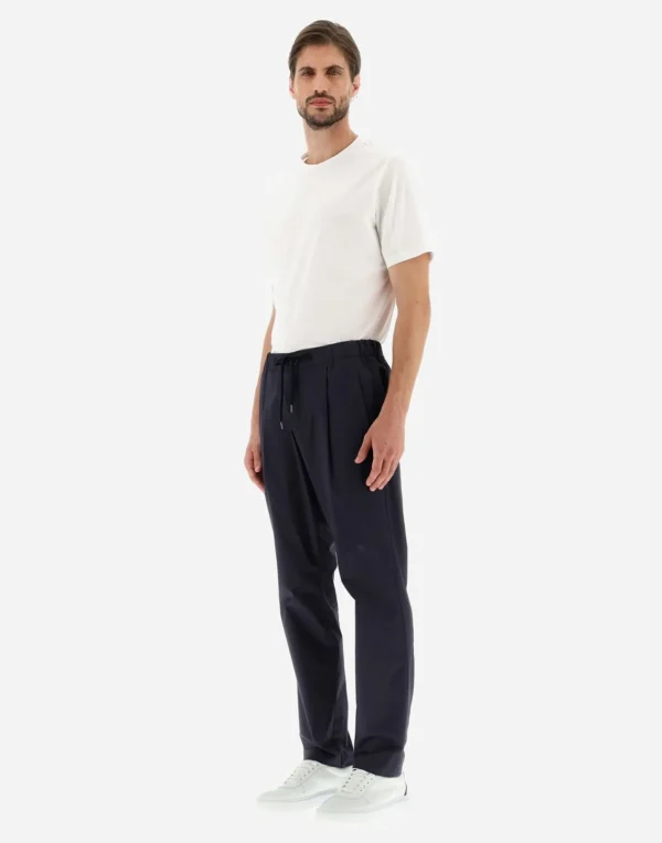 Pantaloni In Light Cotton Stretch>Herno Cheap