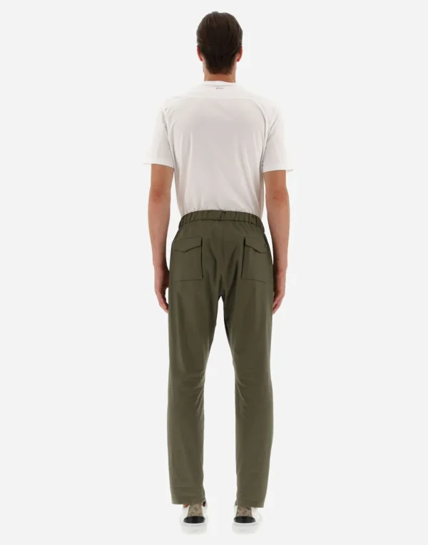 Pantaloni In Light Cotton Stretch>Herno Cheap