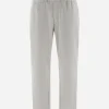 Pantaloni Resort In Boiled Wool Jersey>Herno Online