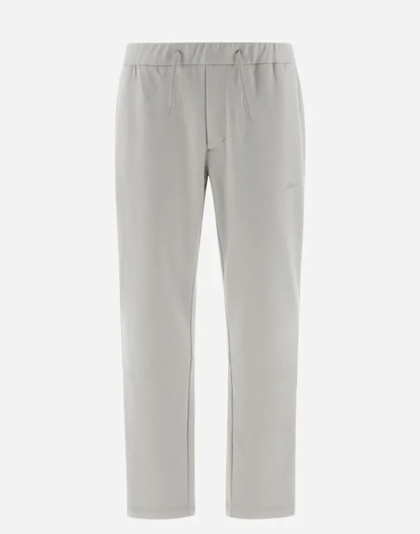 Pantaloni Resort In Boiled Wool Jersey>Herno Online