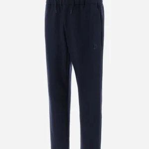 Pantaloni Resort In Boiled Wool Jersey>Herno Outlet