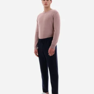 Pantaloni Resort In Boiled Wool Jersey>Herno Outlet