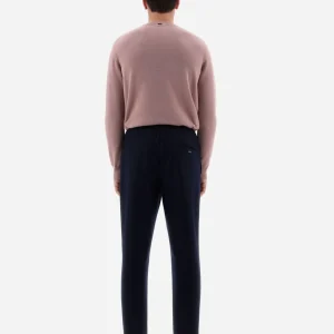 Pantaloni Resort In Boiled Wool Jersey>Herno Outlet