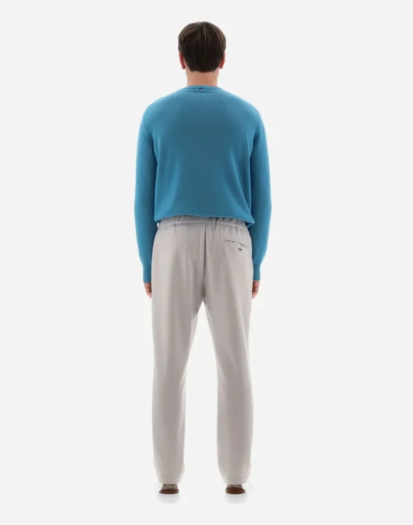 Pantaloni Resort In Boiled Wool Jersey>Herno Online