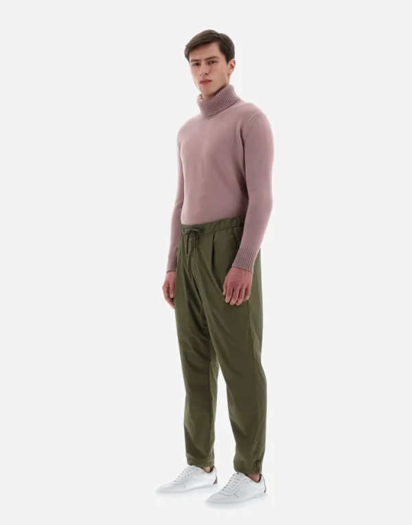 Pantaloni Resort In Light Nylon Stretch>Herno Store