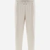 Pantaloni Resort In Satin Effect>Herno Cheap