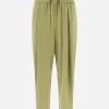 Pantaloni Resort In Satin Effect>Herno Cheap