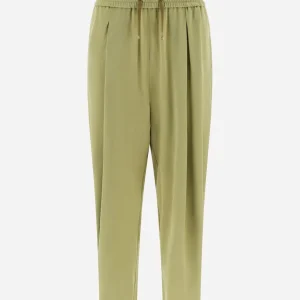 Pantaloni Resort In Satin Effect>Herno Cheap