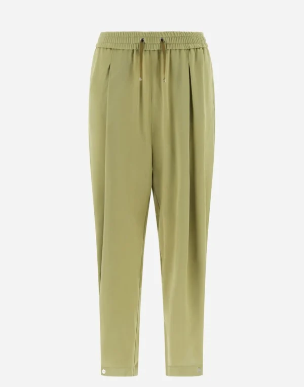 Pantaloni Resort In Satin Effect>Herno Cheap