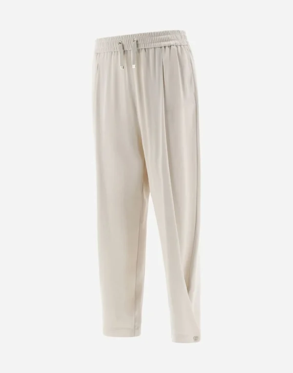 Pantaloni Resort In Satin Effect>Herno Cheap