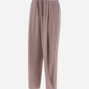 Pantaloni Resort In Satin Effect>Herno Outlet