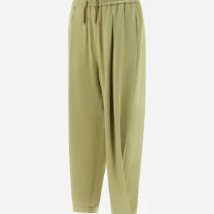 Pantaloni Resort In Satin Effect>Herno Cheap