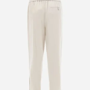 Pantaloni Resort In Satin Effect>Herno Cheap