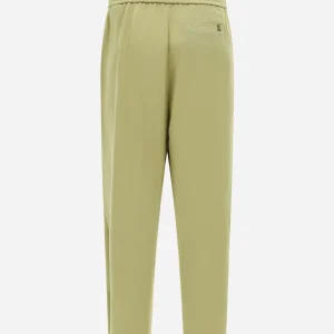 Pantaloni Resort In Satin Effect>Herno Cheap