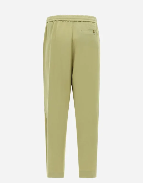 Pantaloni Resort In Satin Effect>Herno Cheap