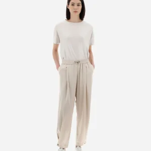 Pantaloni Resort In Satin Effect>Herno Cheap