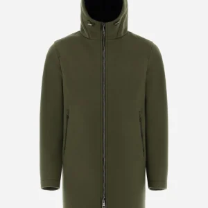 Parka Resort In Mesh Wool>Herno Fashion