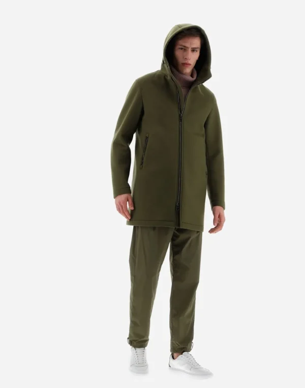 Parka Resort In Mesh Wool>Herno Fashion