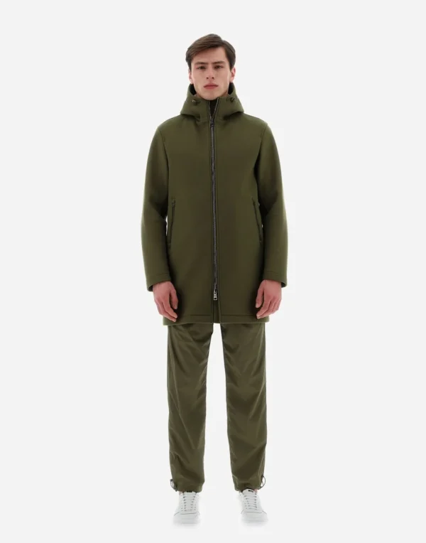 Parka Resort In Mesh Wool>Herno Fashion