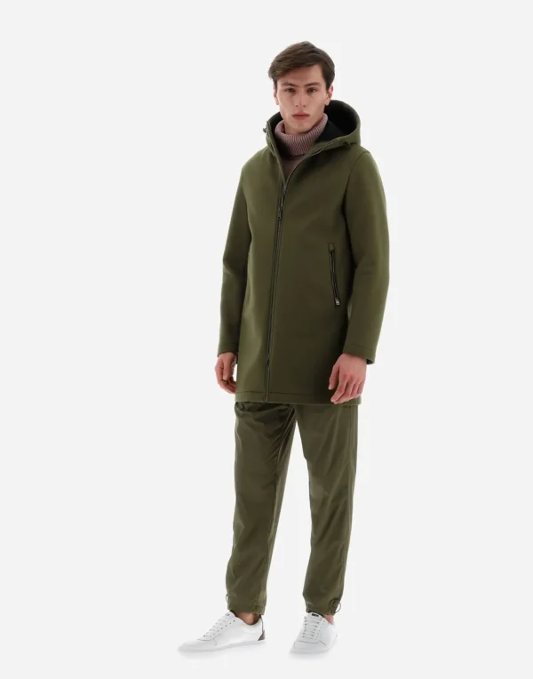 Parka Resort In Mesh Wool>Herno Fashion