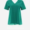 T-Shirt Con Scollo A V In Chic Cotton Jersey E New Techno Taffeta'>Herno Discount