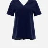 T-Shirt Con Scollo A V In Chic Cotton Jersey E New Techno Taffeta'>Herno Outlet