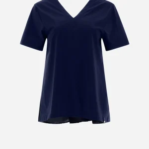 T-Shirt Con Scollo A V In Chic Cotton Jersey E New Techno Taffeta'>Herno Outlet