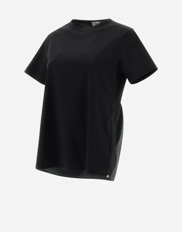 T-Shirt In Chic Cotton Jersey E New Techno Taffeta'>Herno Sale