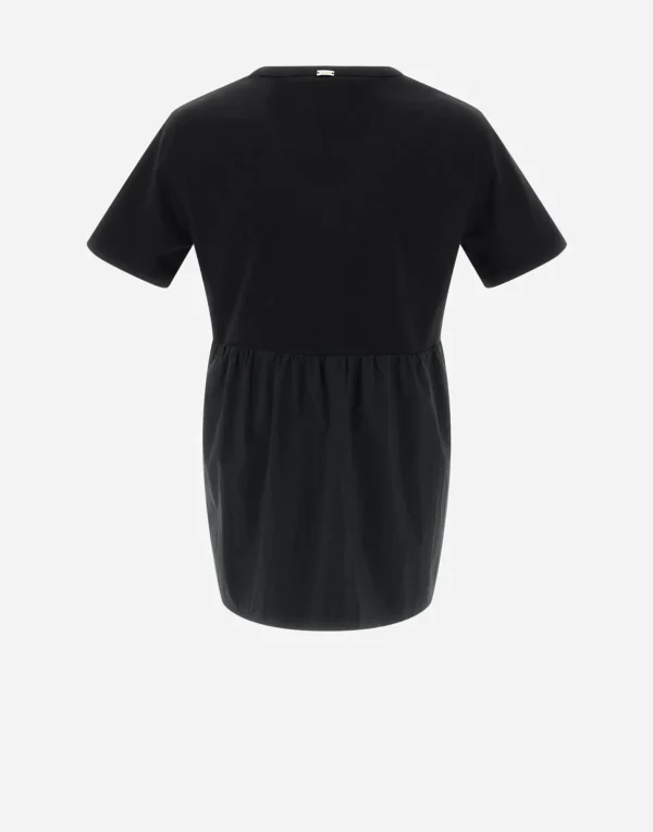 T-Shirt In Chic Cotton Jersey E New Techno Taffeta'>Herno Sale